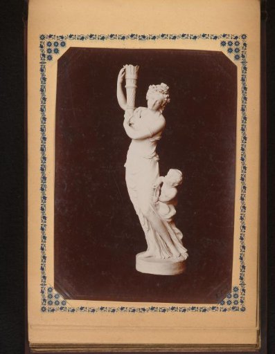 Sculpture of Venus and Cupid