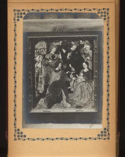 Enamel relief with the Adoration of the Magi