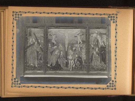 Triptych with the Carrying of the Cross, the Raising of the Cross and the Crucifixion of Christ