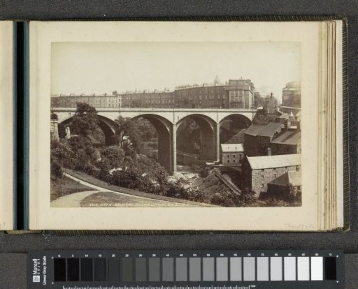 View of the Dean Bridge in Edinburgh