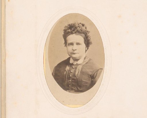Portrait of a woman with cap
