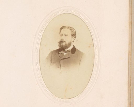 Portrait of a man with moustache and beard