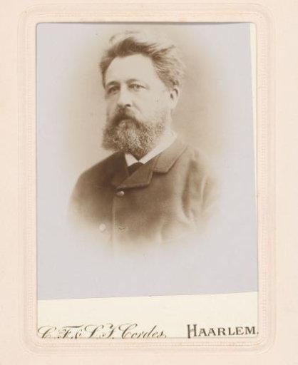 Portrait of a man with a moustache and beard