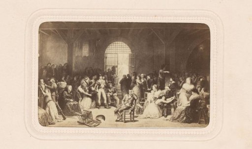 Photographic reproduction of L'appel des dernières victimes de la Terreur by Charles Louis Lucien Muller