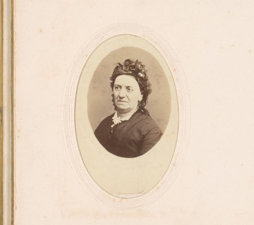 Portrait of a woman with a cap