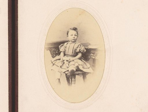 Portrait of a seated girl