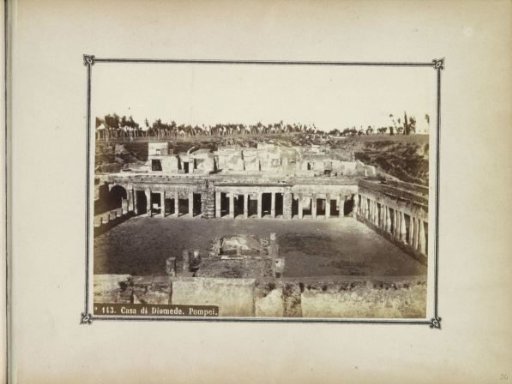 Remains of the House of Diomedes in Pompeii