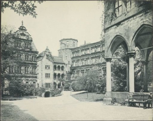 Courtyard of Schloss Heidelberg