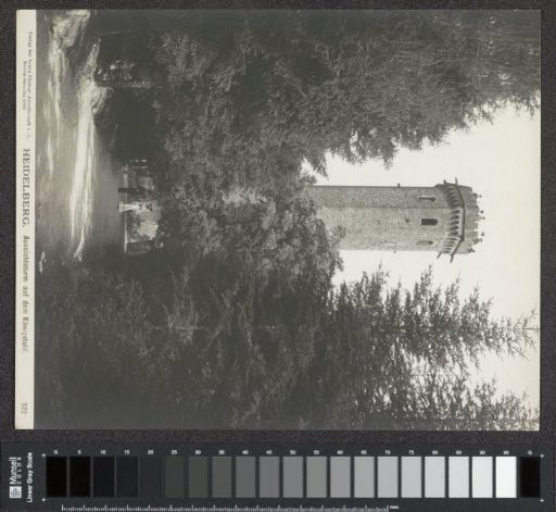 Lookout tower on the Königstuhl near Heidelberg