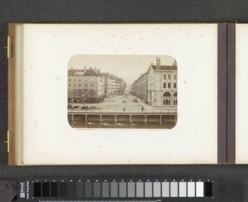 View of the Rue de la Corraterie in Geneva