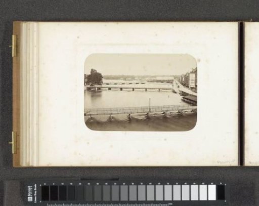 View of bridges at Le Grand Quai in Geneva