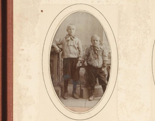 Portrait of two boys
