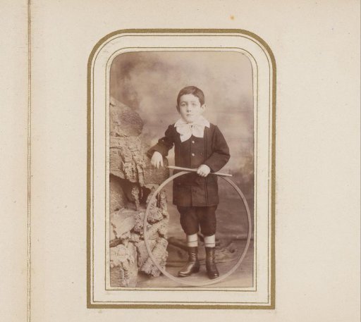 Portrait of a Boy with a Hoop