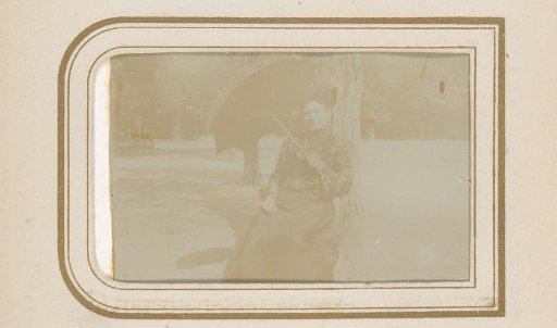Portrait of a Woman with a Parasol