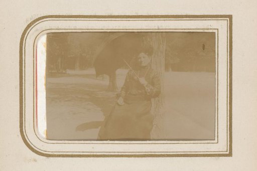 Portrait of a Woman with a Parasol