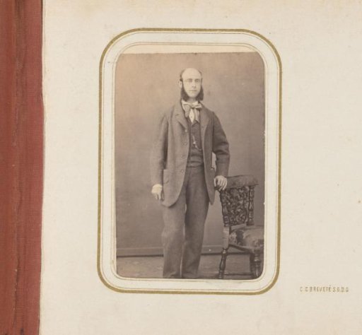 Portrait of a Man with Sideburns