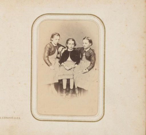 Portrait of three girls