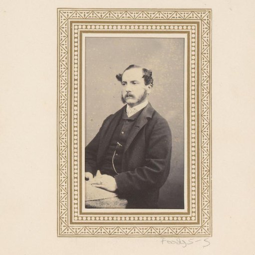 Portrait of a seated man