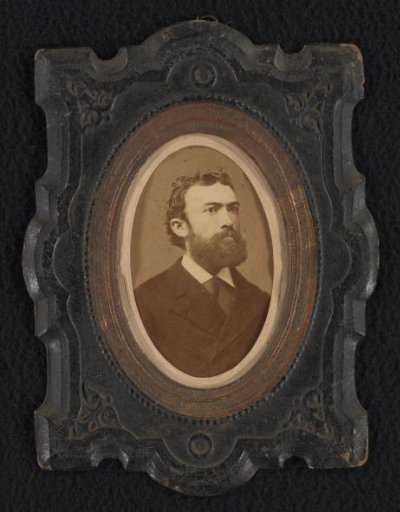 Portrait of a man with a beard