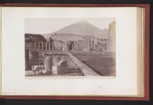 Ruins of the Triangular Forum at Pompeii
