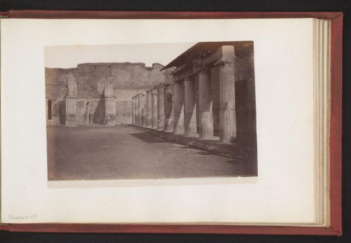 Ruins of the Stabian Baths at Pompeii