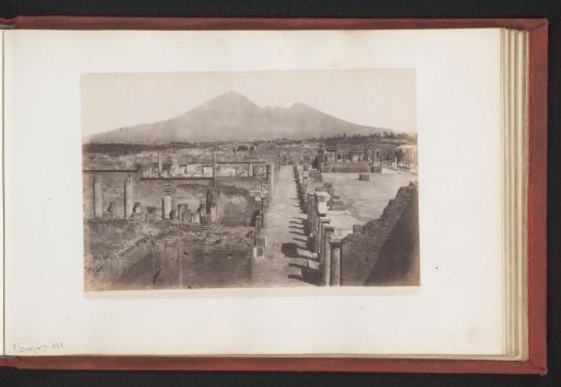 Ruins of the Civil Forum at Pompeii