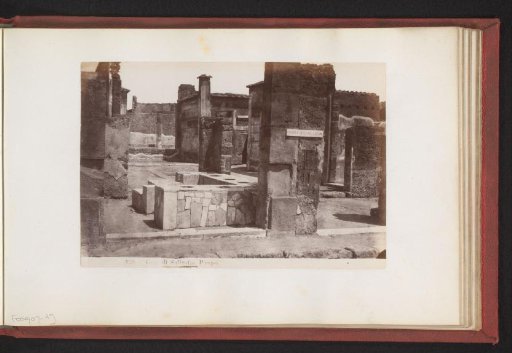 Ruins of the Casa di Sallustio in Pompeii