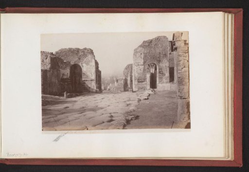 View of Ruins at Pompeii