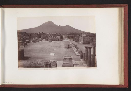 Ruins of the Foro civile at Pompeii