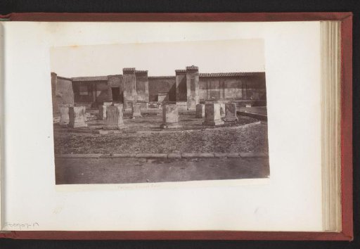 Ruins of the Macellum at Pompeii