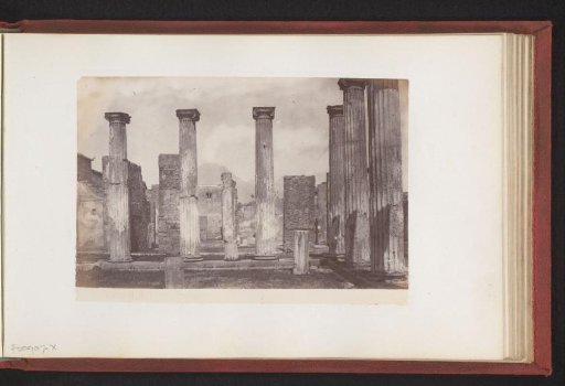 Ruins of the House of Ariana at Pompeii