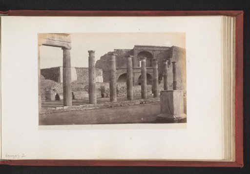 Ruins of the Tragic Theatre at Pompeii