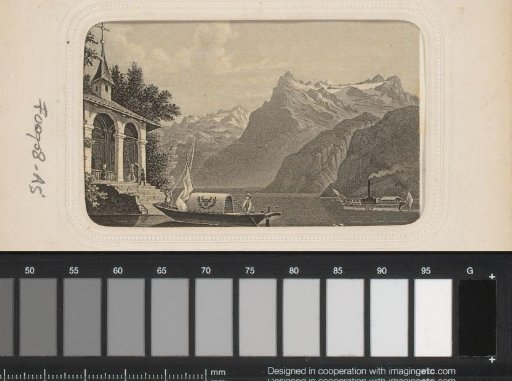 Photographic reproduction of a print of the Tell Chapel