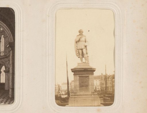Statue of Jan van Eyck at Bruges