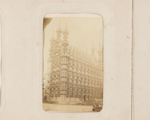 View of the Town Hall of Leuven