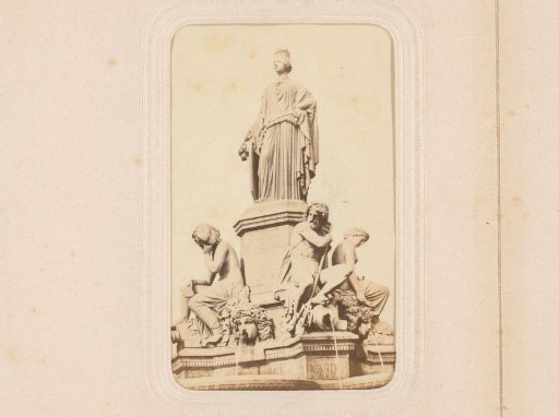 The Pradier Fountain in Nîmes