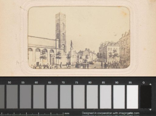 Photographic Reproduction of a Street Scene