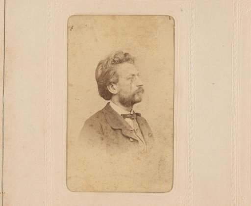 Portrait of a man with spectacles, identified as Dr. Zeithamer