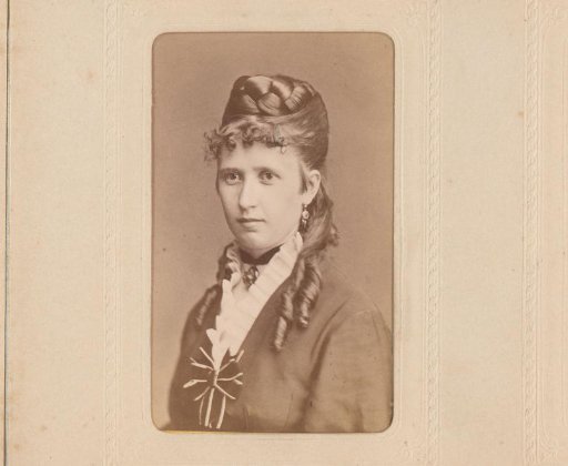 Portrait of a Woman with Ringlets and a Necklace