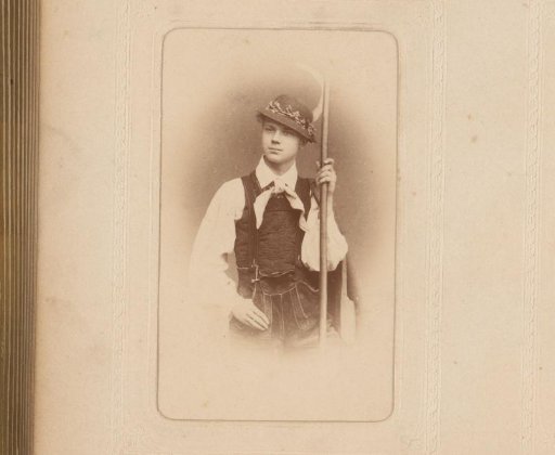 Portrait of a Young Man Dressed as a Shepherd