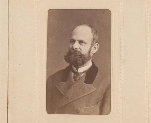 Portrait of a man with a moustache and beard