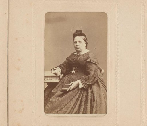 Portrait of a Seated Woman with a Book in Her Hand