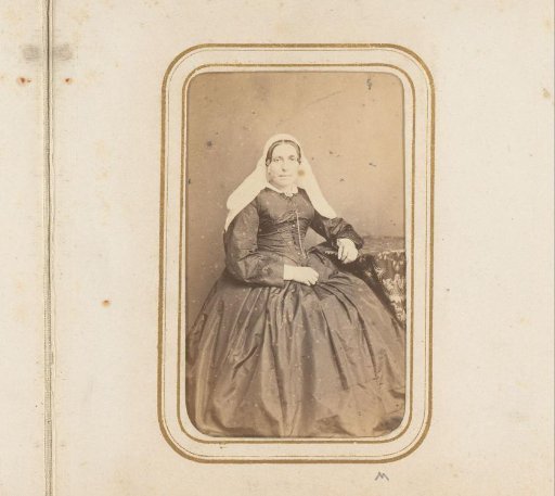 Portrait of a Seated Woman with a Cap