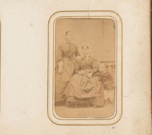 Group Portrait with a Woman and Two Children