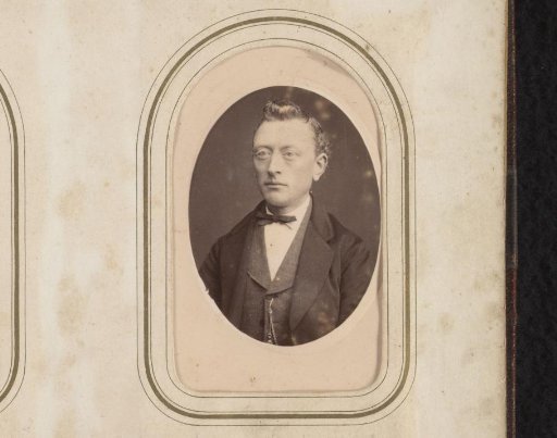 Portrait of a man with a bow tie