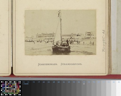 Ship off the coast of Scheveningen