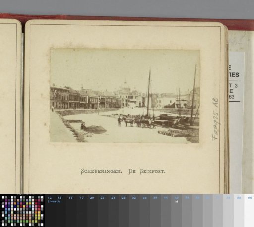 View of the Seinpost from the Gevers Deynootweg in Scheveningen