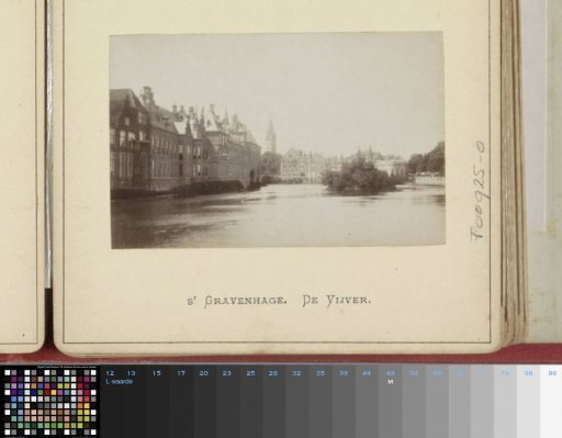 View of the Hofvijver in The Hague