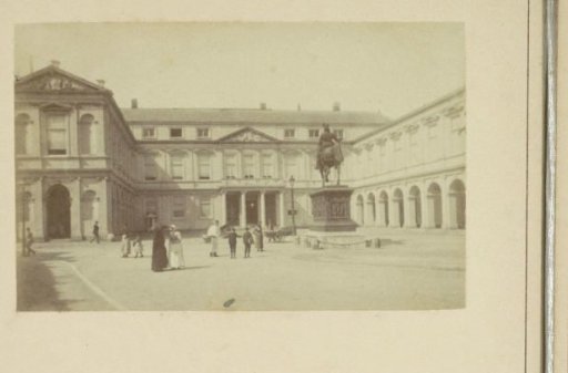 View of Paleis Noordeinde in The Hague