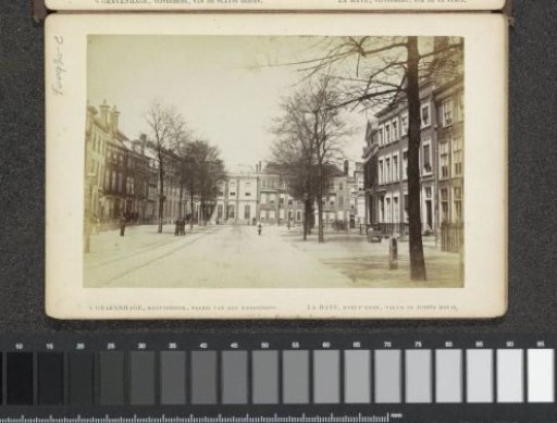 View of Houses and Palace on the Kneuterdijk in The Hague